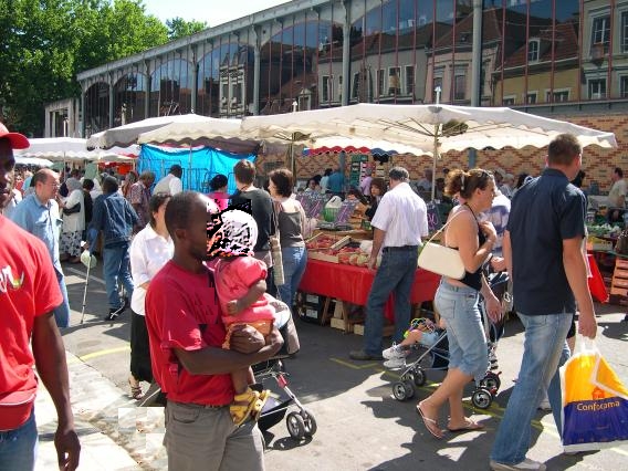  Affluence sur le march