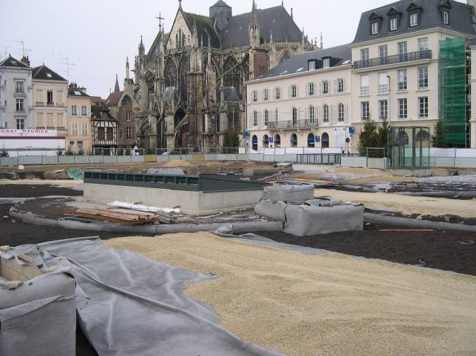  Travaux du parking souterrain de la cathdrale
